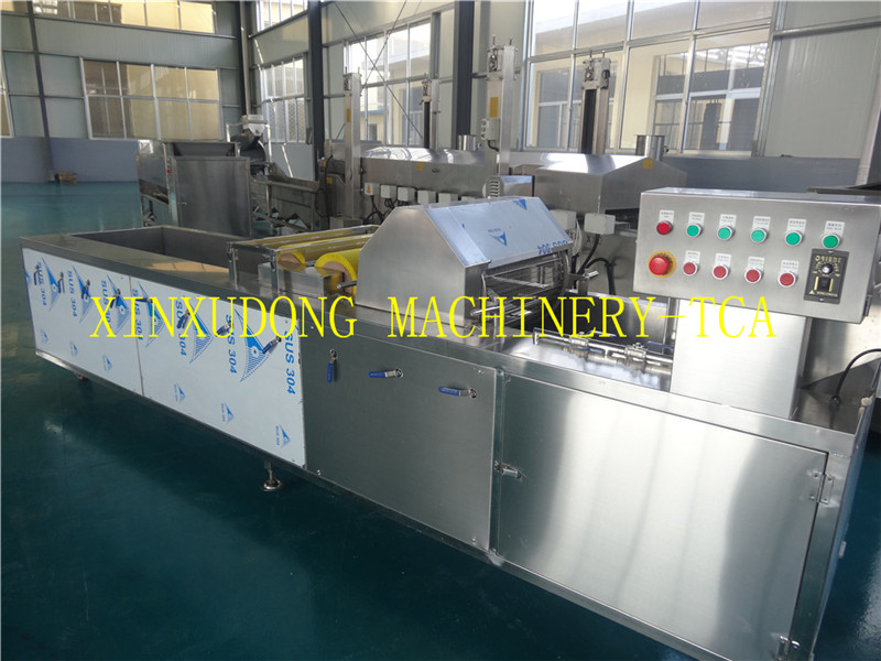 Automatic Vegetable Processing Machine(Washing,Cutting,Drying,Packing)